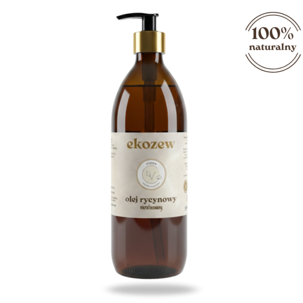 Olej rycynowy nierafinowany 500 ml